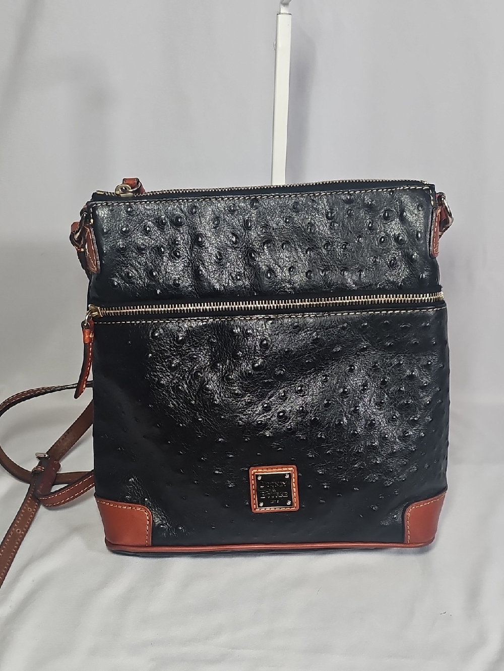 Dooney & Bourke Ostrich Embossed Crossbody